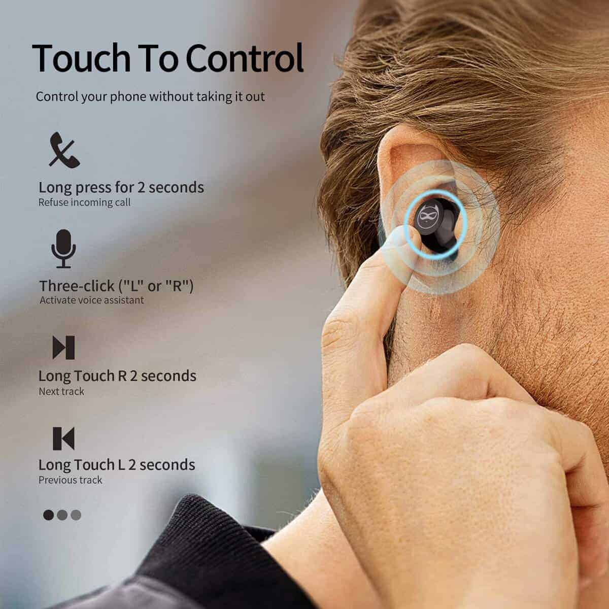 Audífonos inalámbricos para niños, Bluetooth Audífonos con - Imagen 6