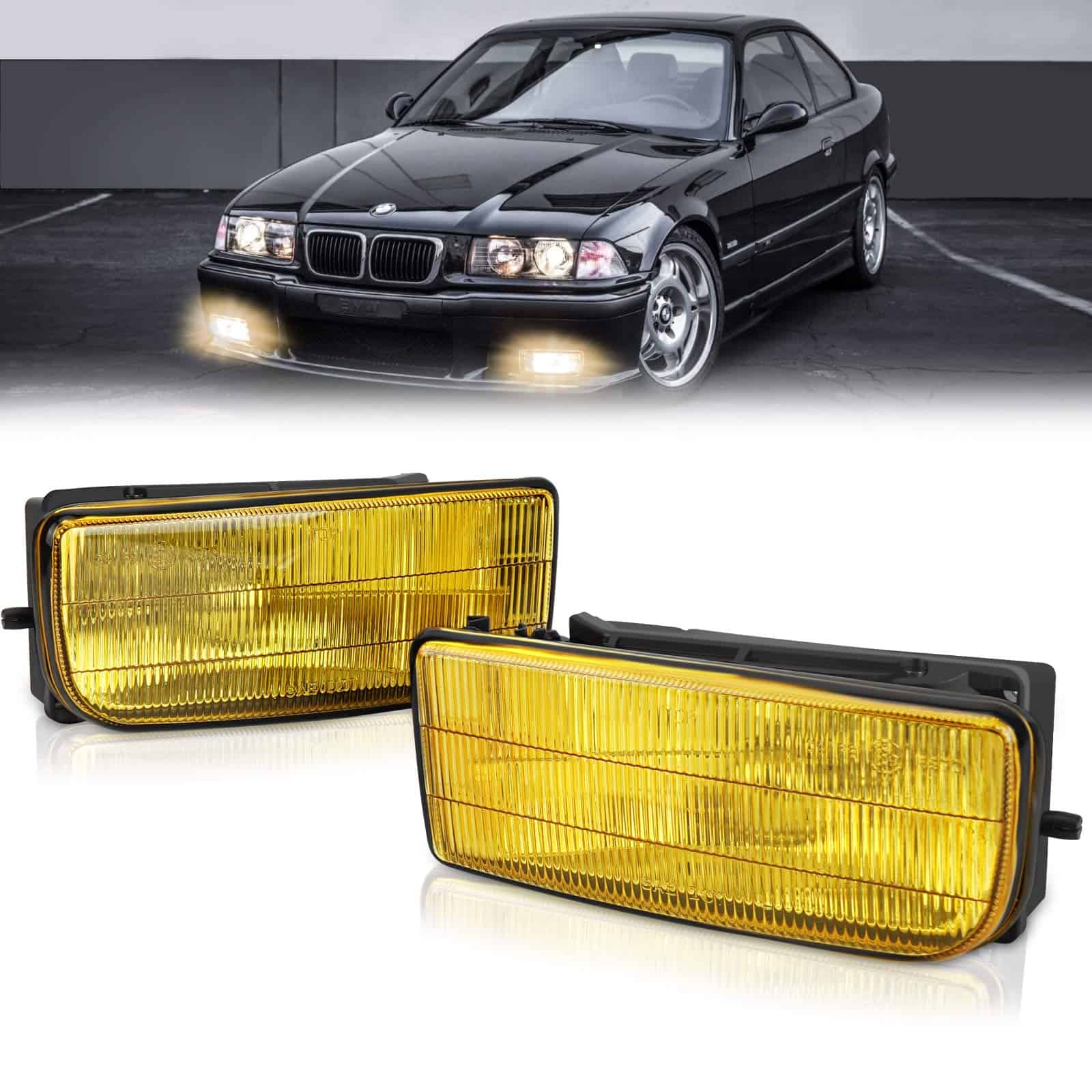 Focos de Niebla TangMiGe para 1992 1993 1994 -Amarillo
