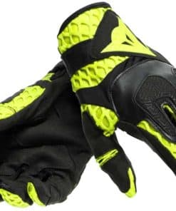 Guantes Dainese Air-Maze Negro/Amarillo Talla 2XL