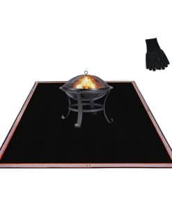 XL Fire Pit Mat, USA Based, Protector de Parrilla Exterior