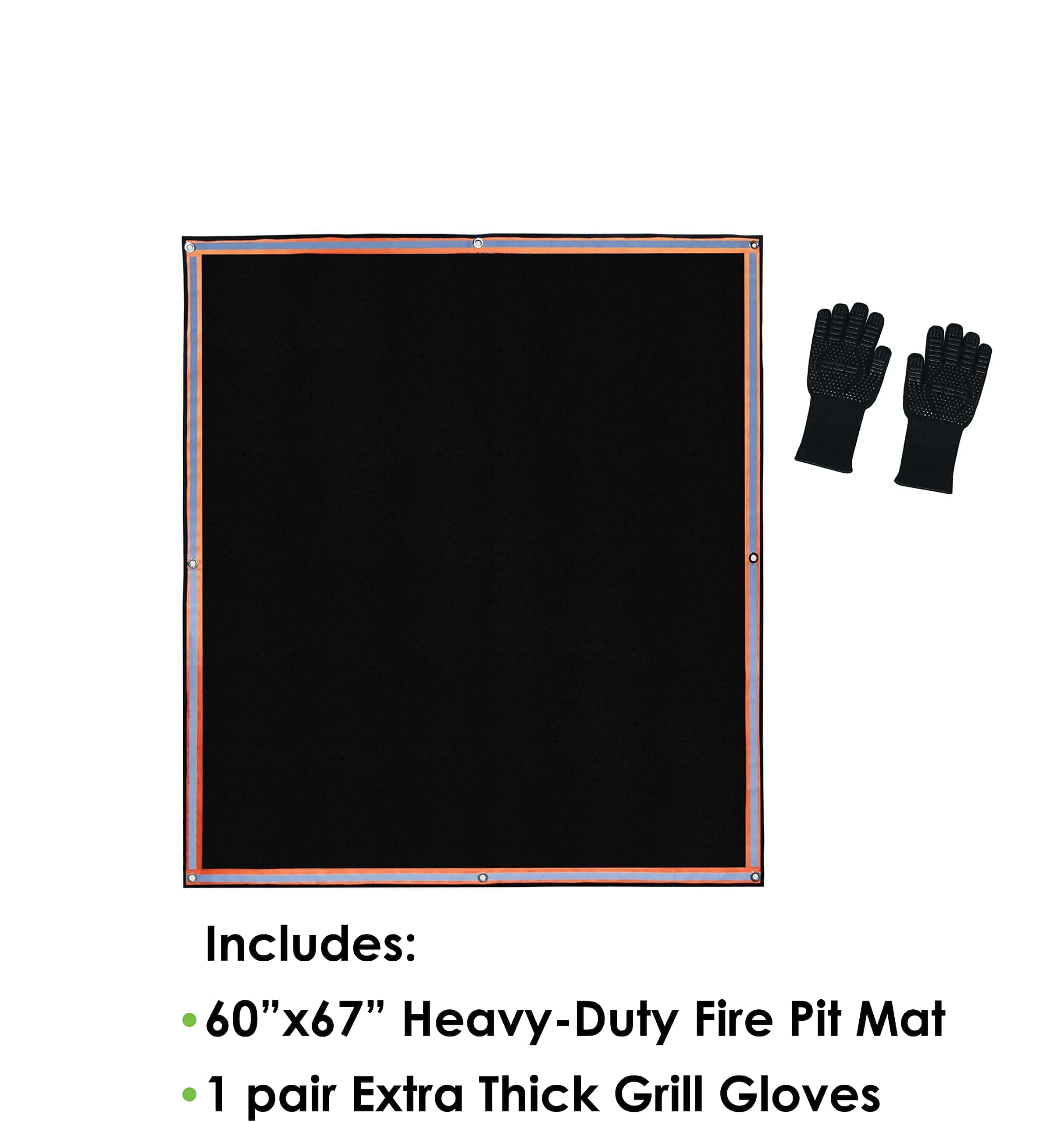 XL Fire Pit Mat, USA Based, Protector de Parrilla Exterior - Imagen 8