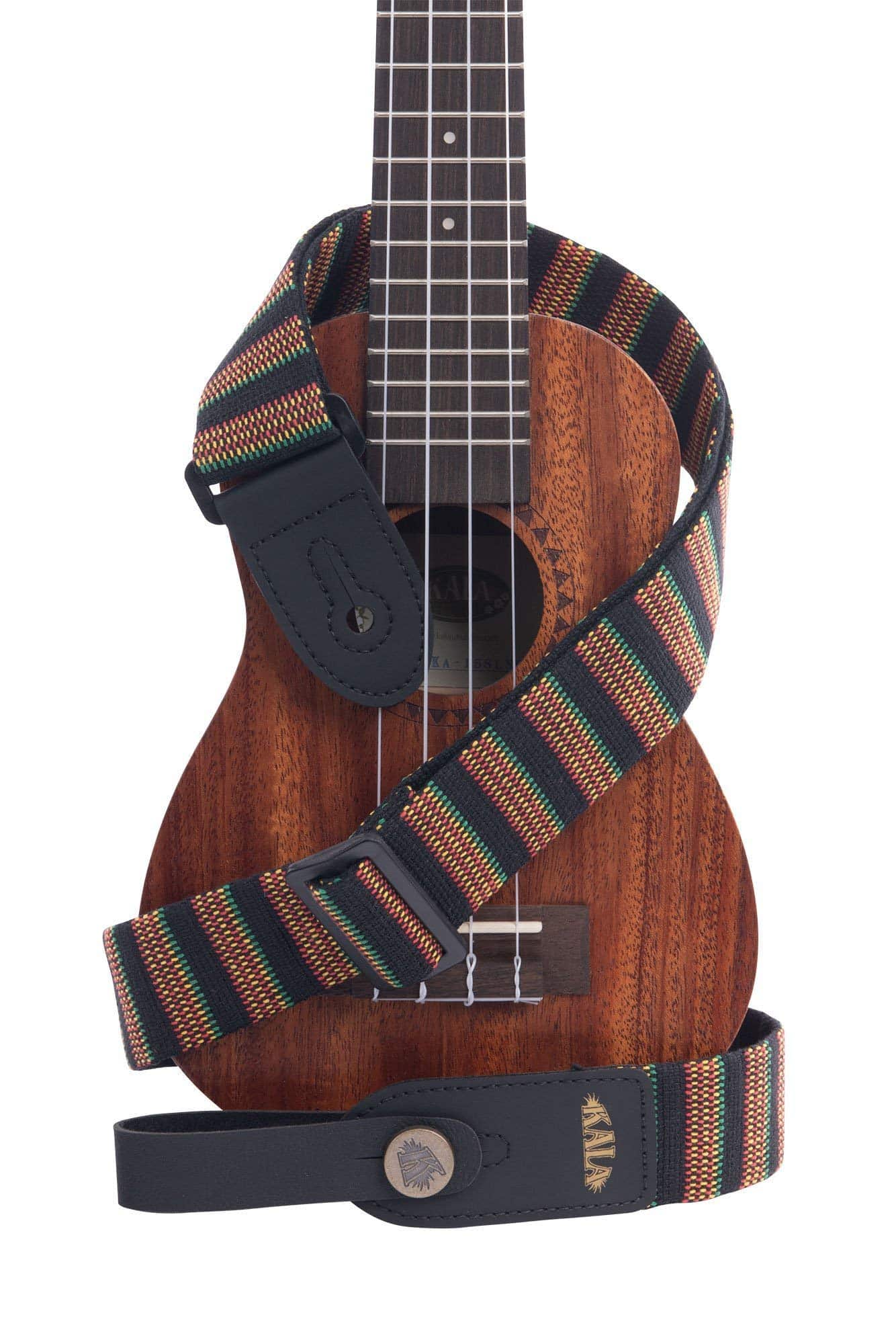 Correa de ukulele de la marca Kala, 0 cuerdas, Rastafarian