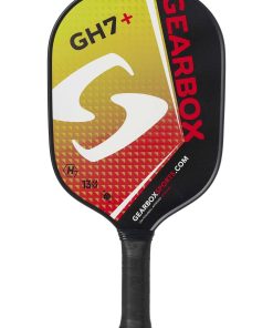 Pala de Pickleball Gearbox GH7+, Rojo/Amarillo