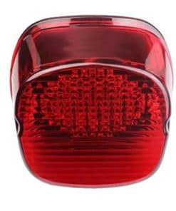 Faro trasero LED intermitente rojo Eagle Lights para Harley