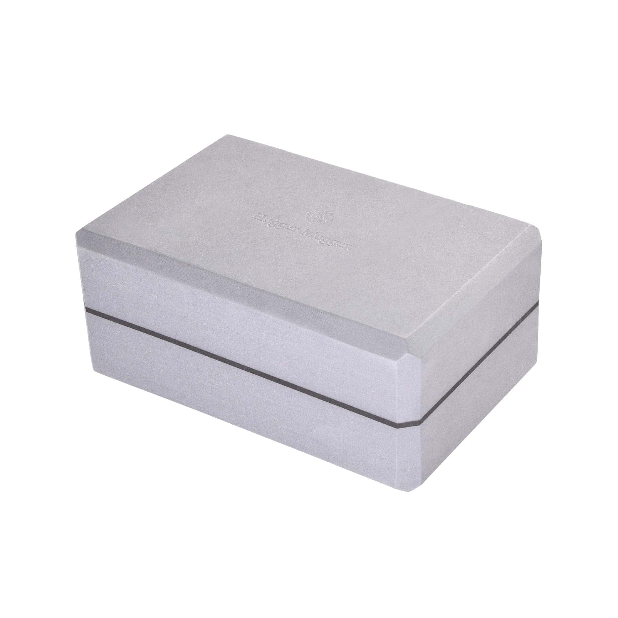Bloque de Yoga de Espuma de 4" Hugger Mugger - Gris - Imagen 3