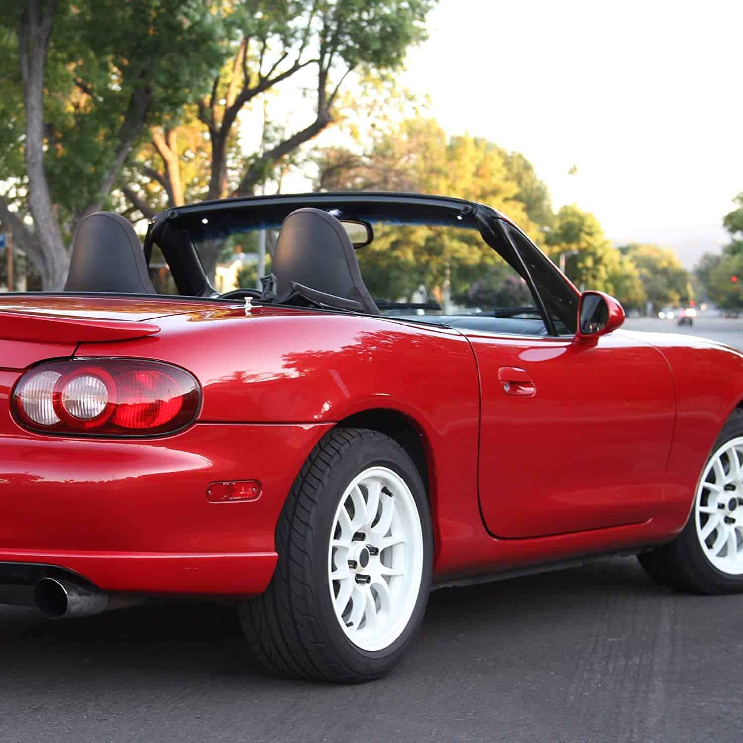 Juego de dos viseras LED para 1990-2005 Miatas (Blanco Frío) - Imagen 5