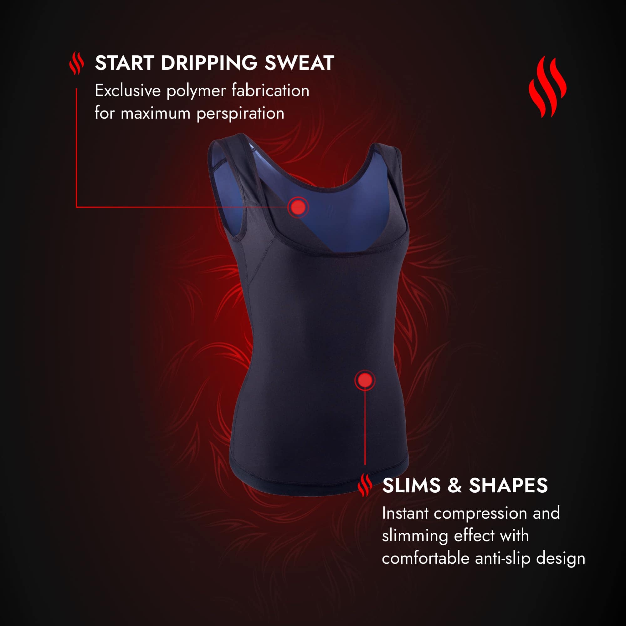 Sweat Shaper Chaleco de Entrenamiento Premium Sauna para - Imagen 6