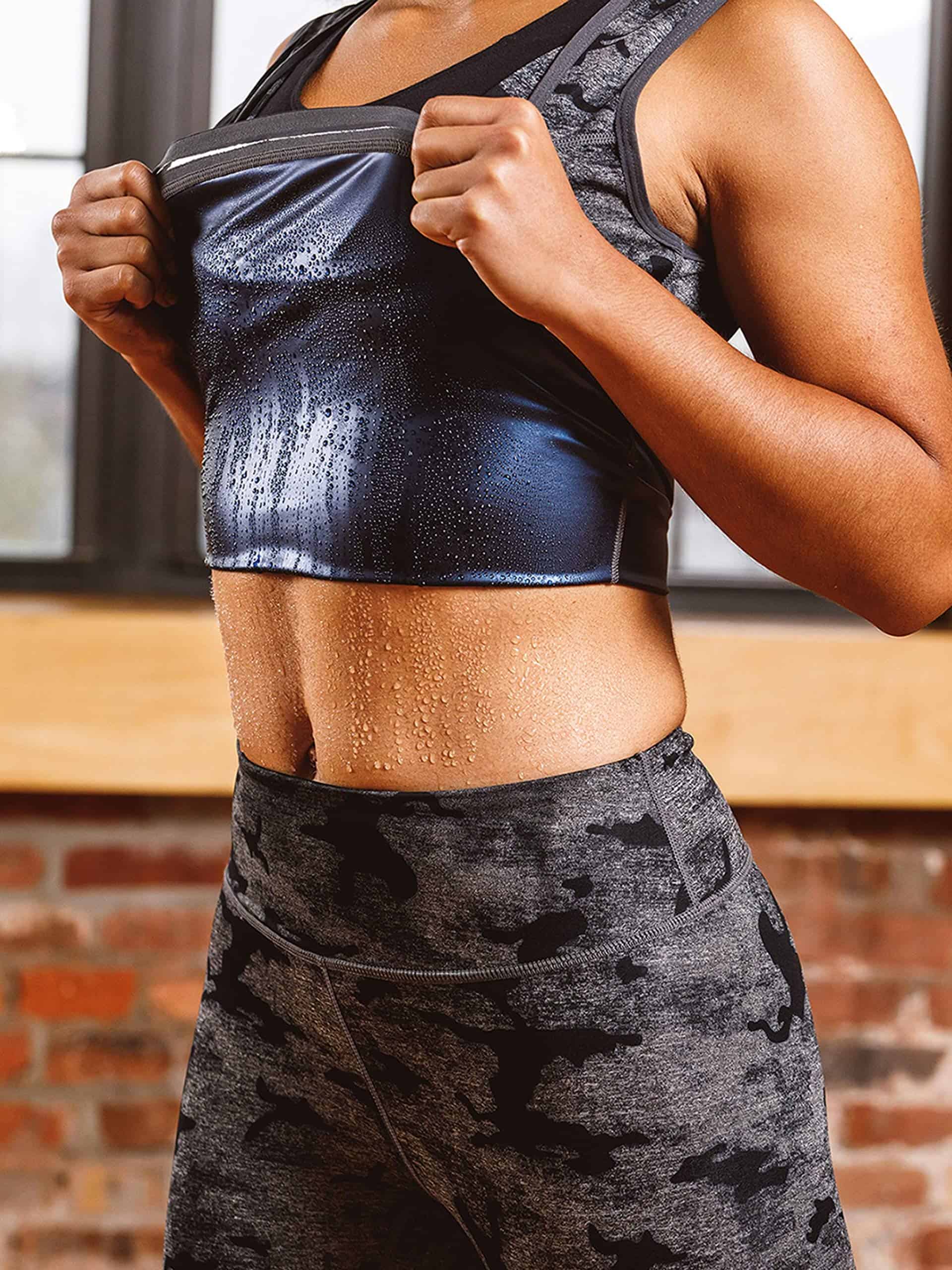 Sweat Shaper Chaleco de Entrenamiento Premium Sauna para - Imagen 9