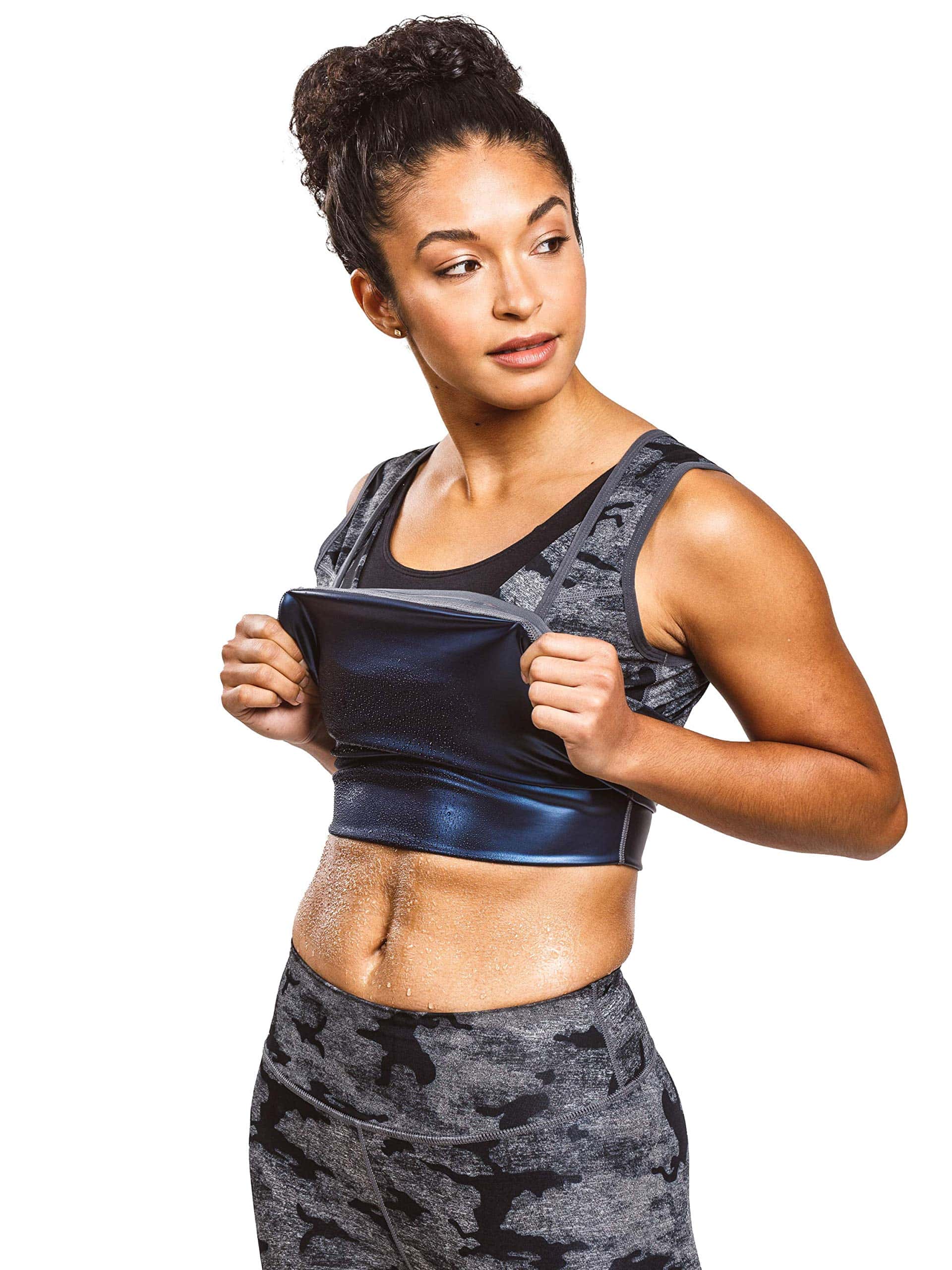 Sweat Shaper Chaleco de Entrenamiento Premium Sauna para - Imagen 8