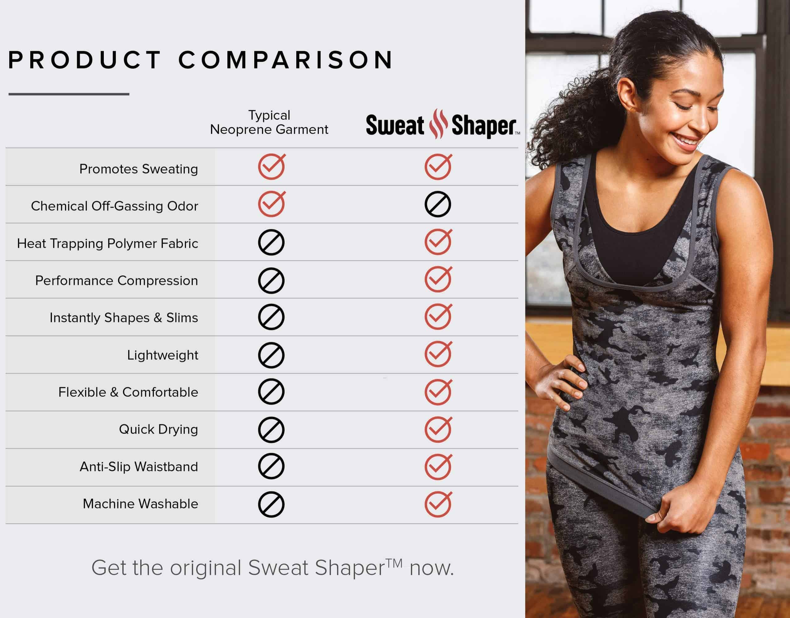 Sweat Shaper Chaleco de Entrenamiento Premium Sauna para - Imagen 7
