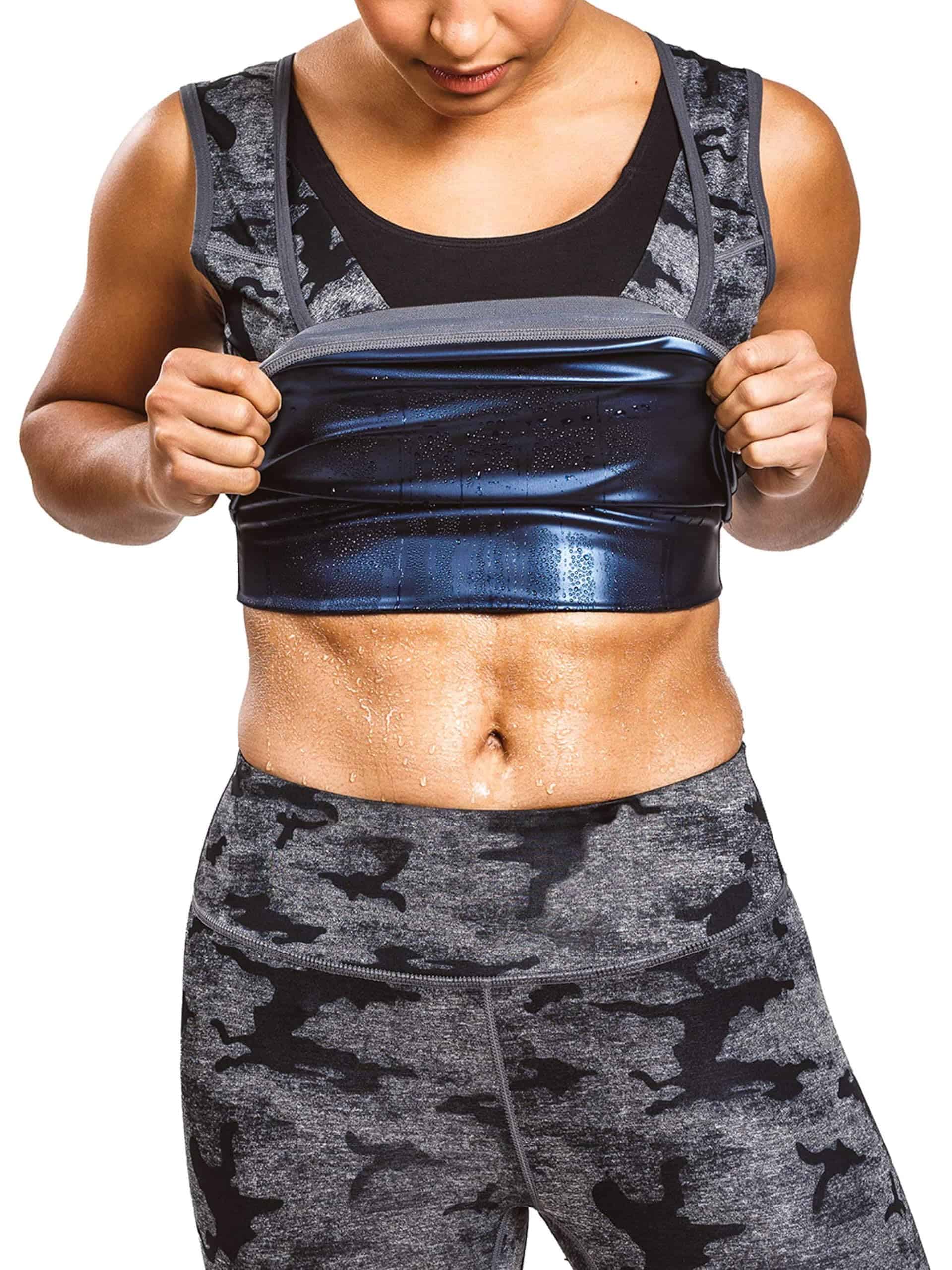 Sweat Shaper Chaleco de Entrenamiento Premium Sauna para