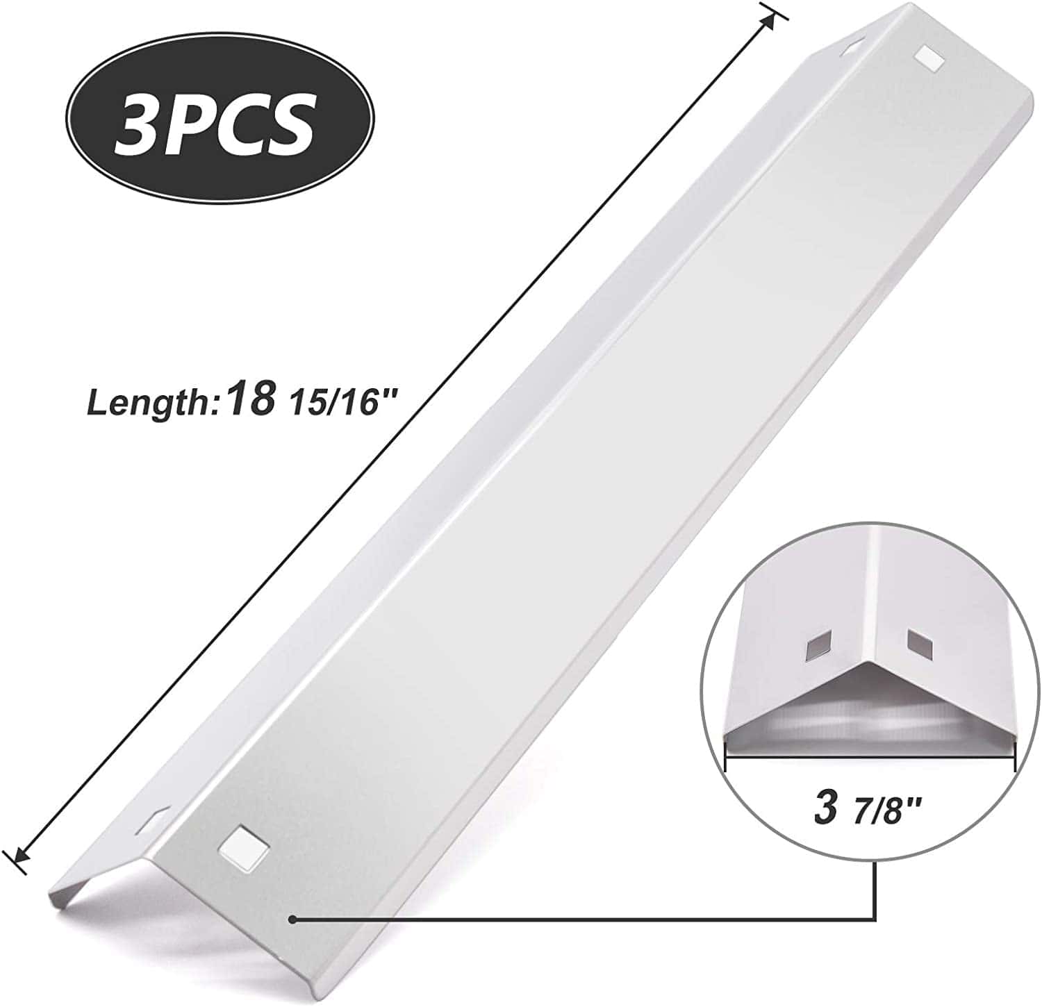 Placas de Calor de Repuesto Adviace para Parrillas Char - Imagen 4