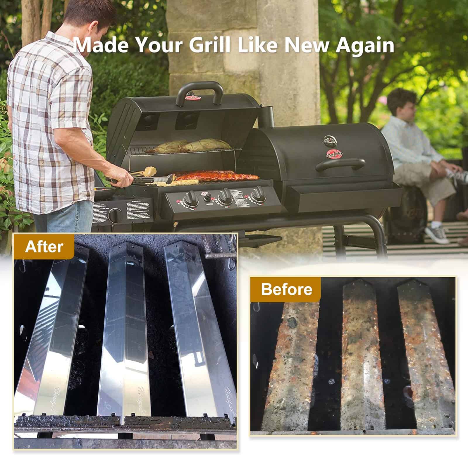 Placas de Calor de Repuesto Adviace para Parrillas Char - Imagen 5