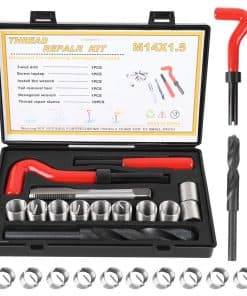 15 Piezas Juego de Insertos de Rosca M14x1.5 Accesorio de