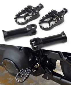 GZYF Reposapiés traseros de estilo MX para pasajeros de