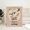 Manta para bebé de Peter Pan de Minky - Regalo de vivero
