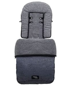 Valco Baby Universal Snug Fabric Footmuff - -Denim