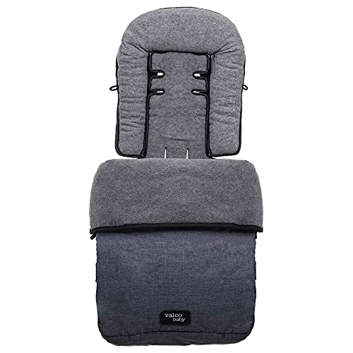 Valco Baby Universal Snug Fabric Footmuff - -Denim