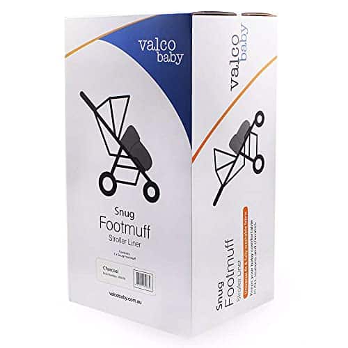 Valco Baby Universal Snug Fabric Footmuff - -Denim - Imagen 5