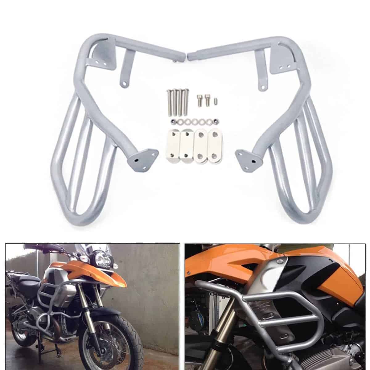 Worldmotop Engine Highway Guard Crash Bars Compatible with - Imagen 3