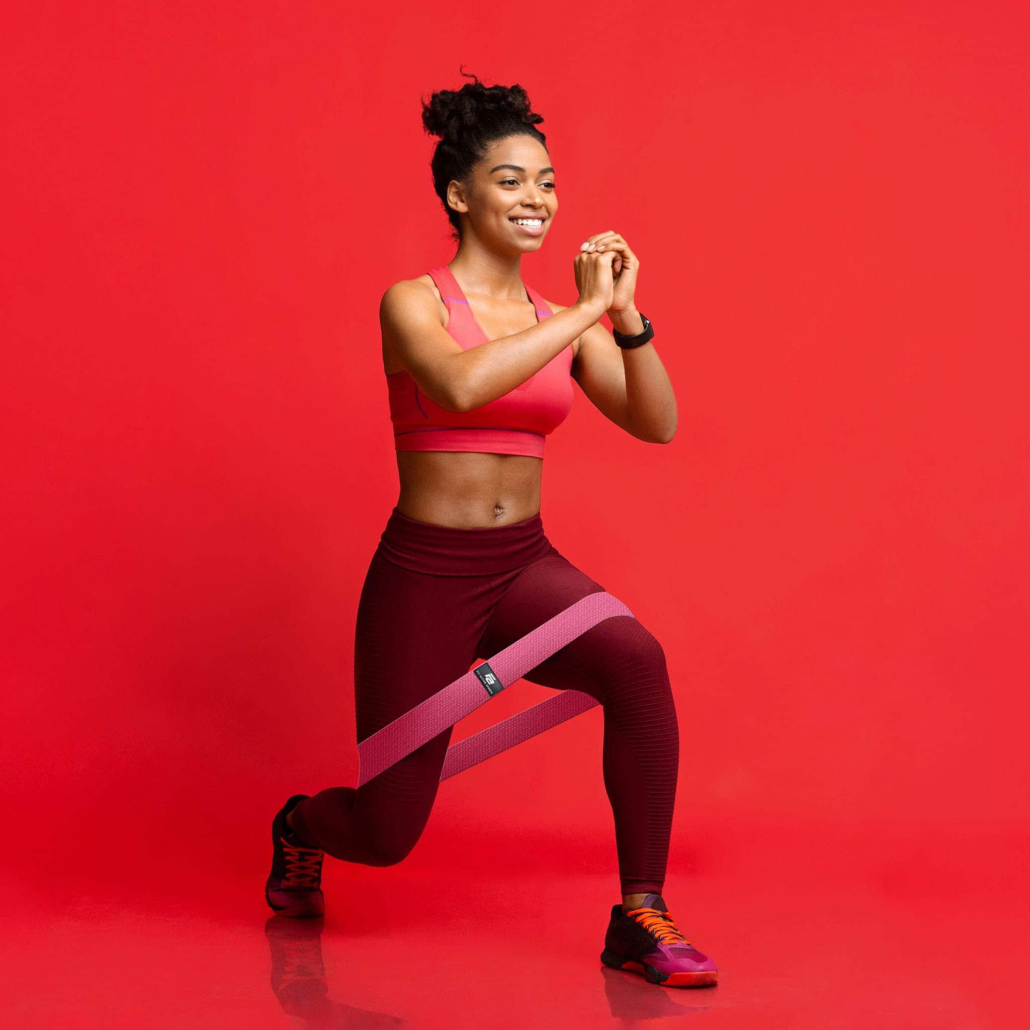 Set de Bandas de Cadera Fit Active Sports de 3. 3 Niveles - Imagen 5