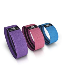 Set de Bandas de Cadera Fit Active Sports de 3. 3 Niveles