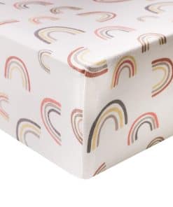 Sábana Ajustable de Punto de Cobre Premium para Cuna/Cama