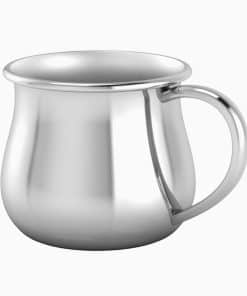 Taza clásica con reborde de plata Krysaliis | Bebé