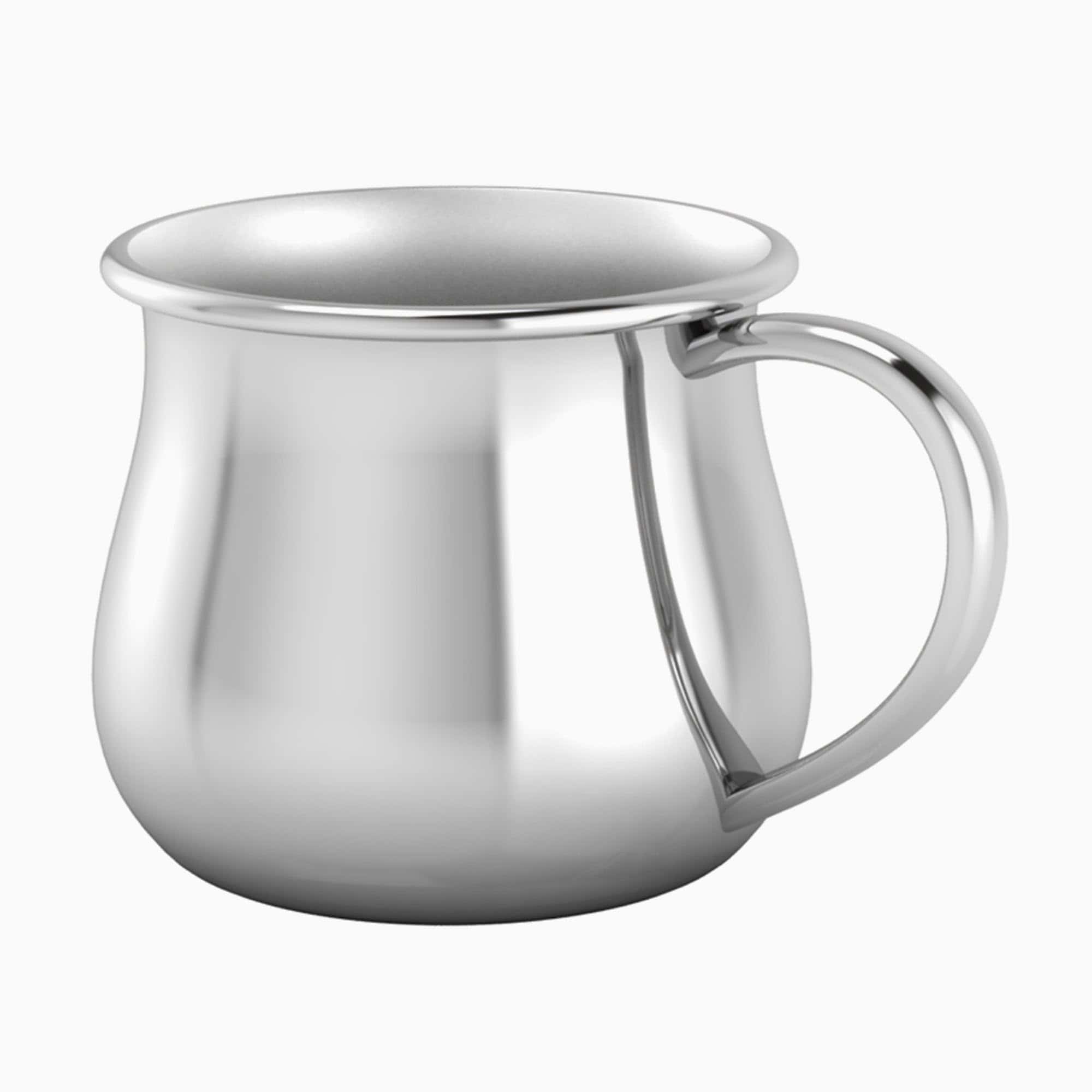 Taza clásica con reborde de plata Krysaliis | Bebé