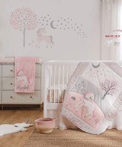 Set de Cuna Levtex Baby - Colette - Gris Rosa Blanco -