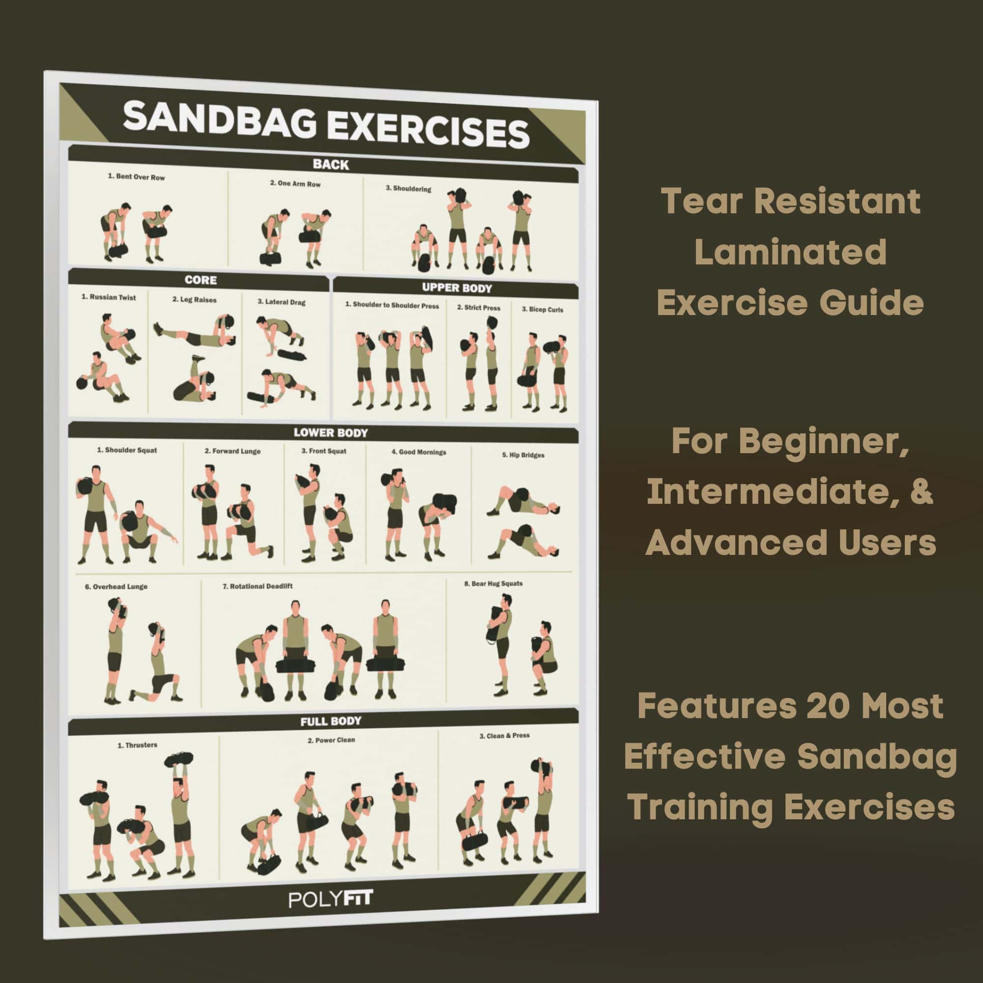 Bolsa de arena Polyfit para entrenamiento físico - Bolsas - Imagen 9