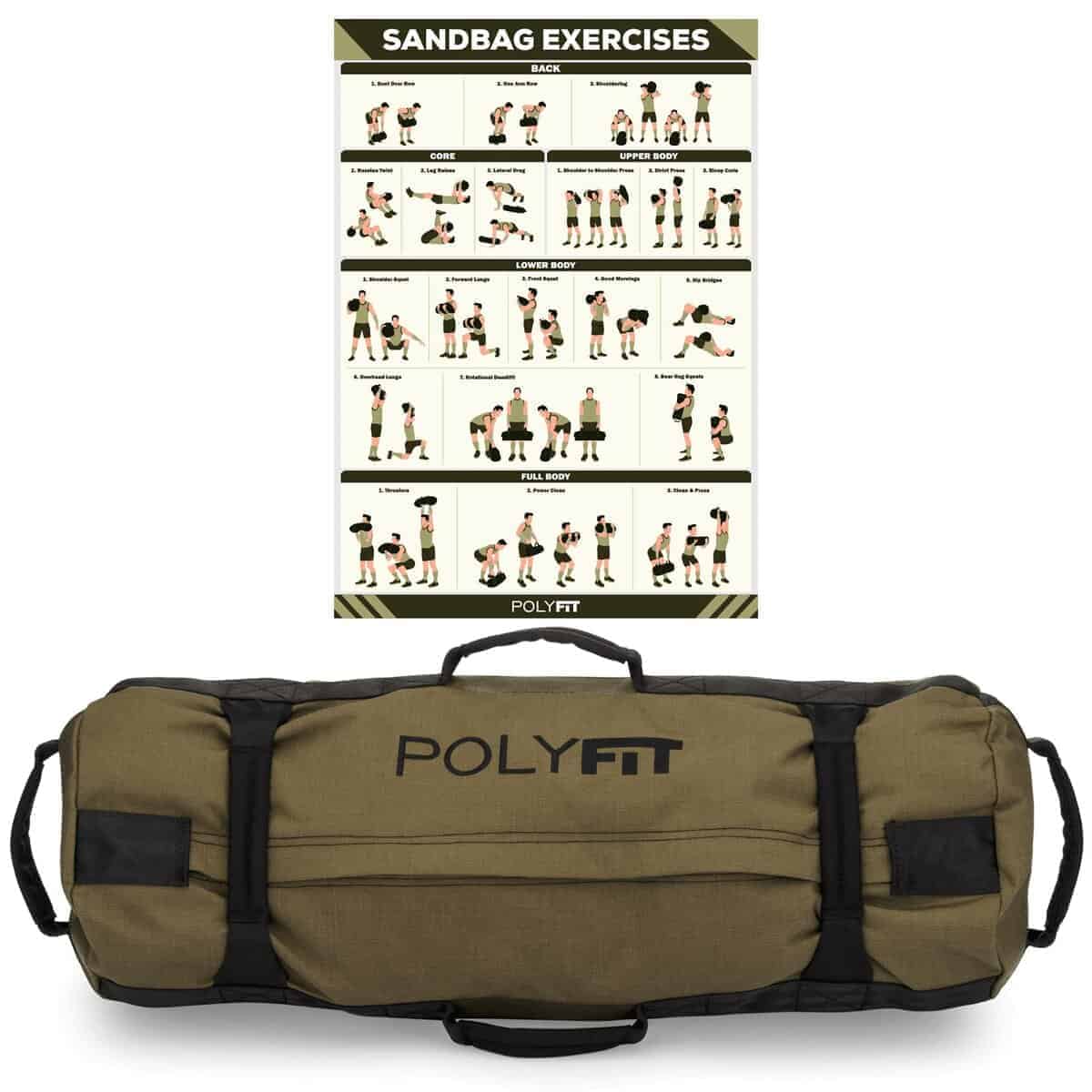 Bolsa de Arena Polyfit para Entrenamiento - Bolsas de