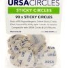 URSA Sticky Circles - Paquete de 90 Discos Adhesivos