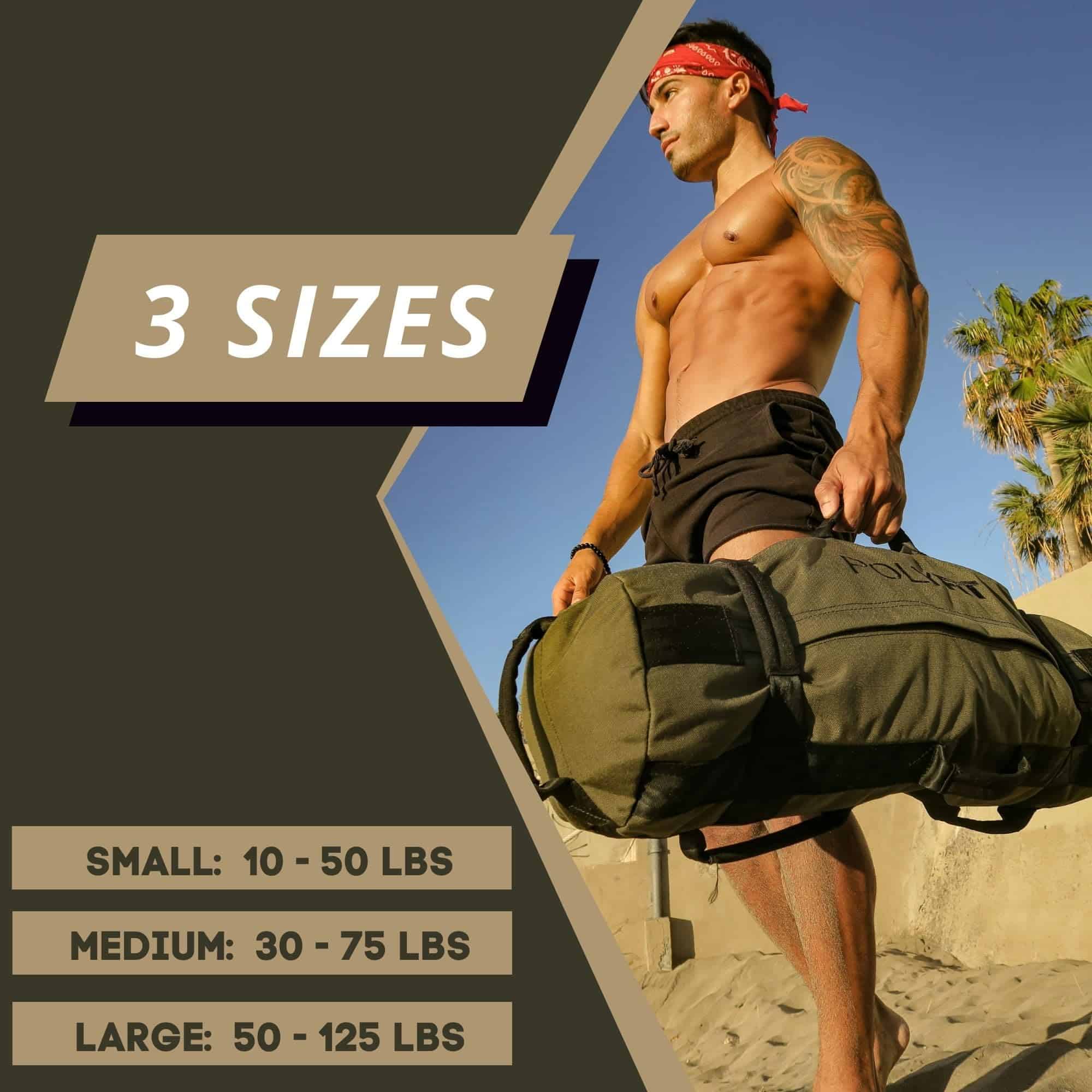 Bolsa de arena Polyfit para entrenamiento físico - Bolsas - Imagen 3