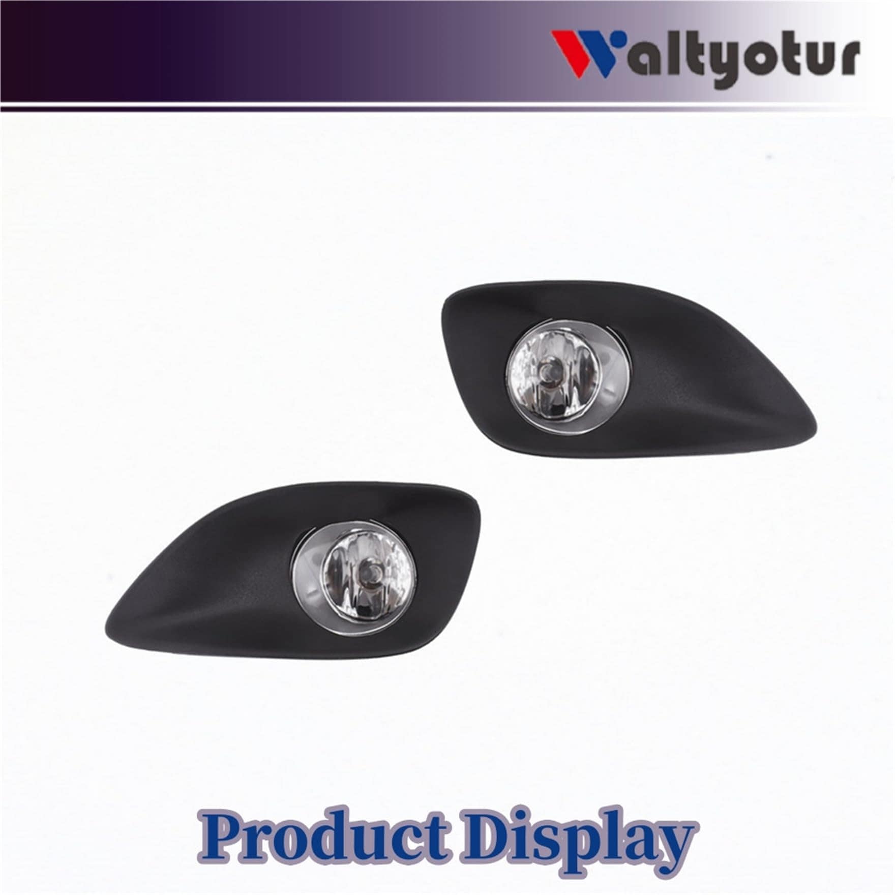 Par de Luces de Niebla Claras de Parachoques para Yaris 4Dr - Imagen 4