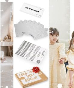 Espejo de Gráfico de Crecimiento LOOKEY para Niños - Regla