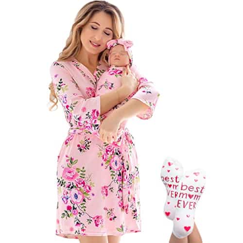 Set de bata y pañalero ECO BABY Mommy and Me | Bata de