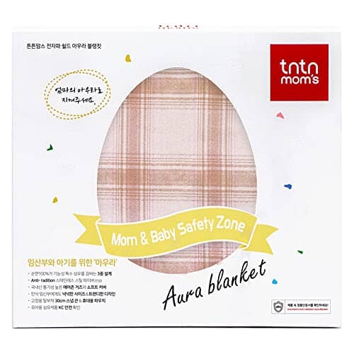 Manta Anti-Radiación Aura TNTN MOM'S (Cuadros Rosa) con