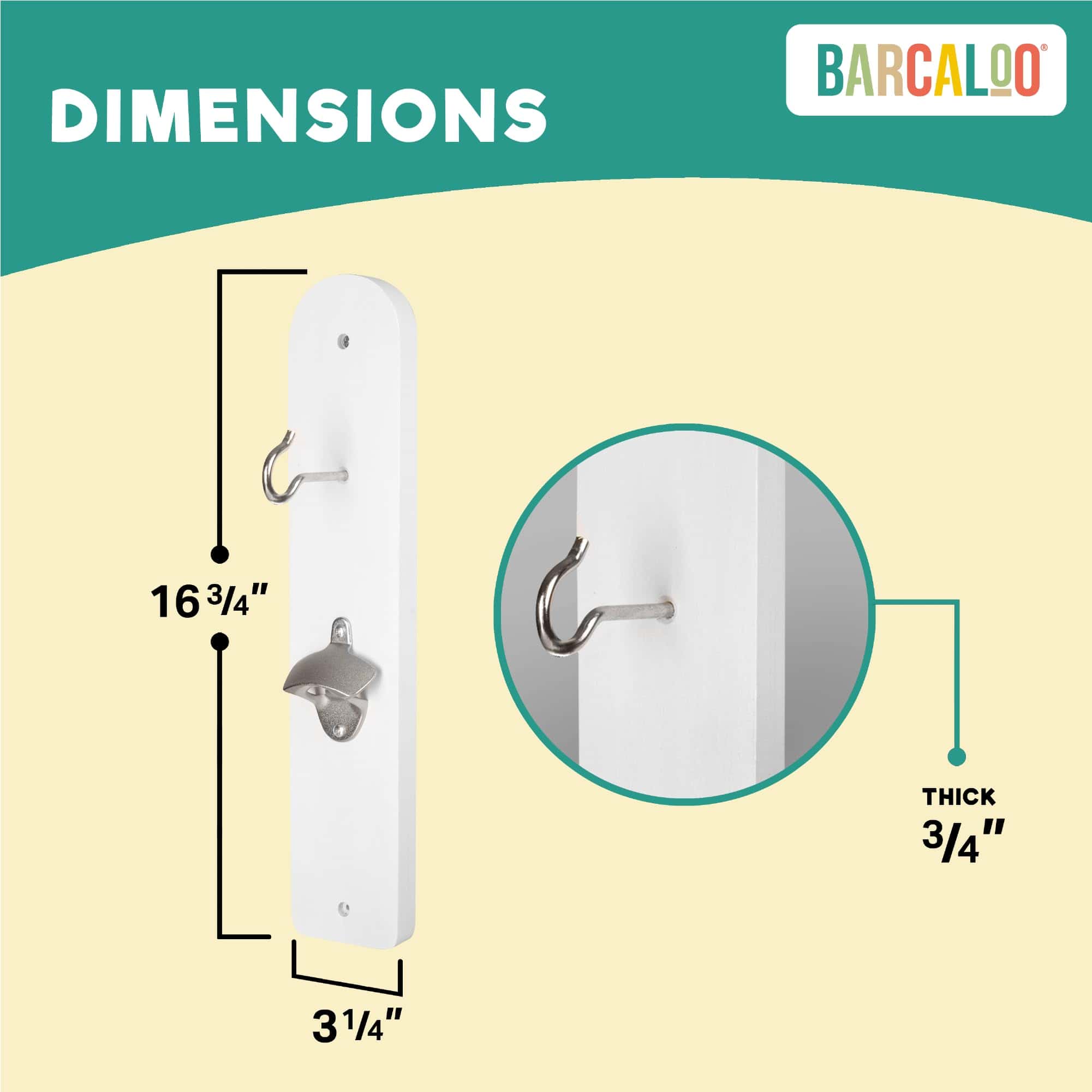 Juego de Gancho y Anillo Barcaloo con Abrebotellas y - Imagen 3