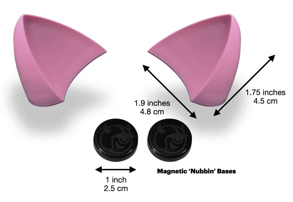 Casco Flair MagNeatOhz Orejas de Gato Rosas para Casco | - Imagen 7