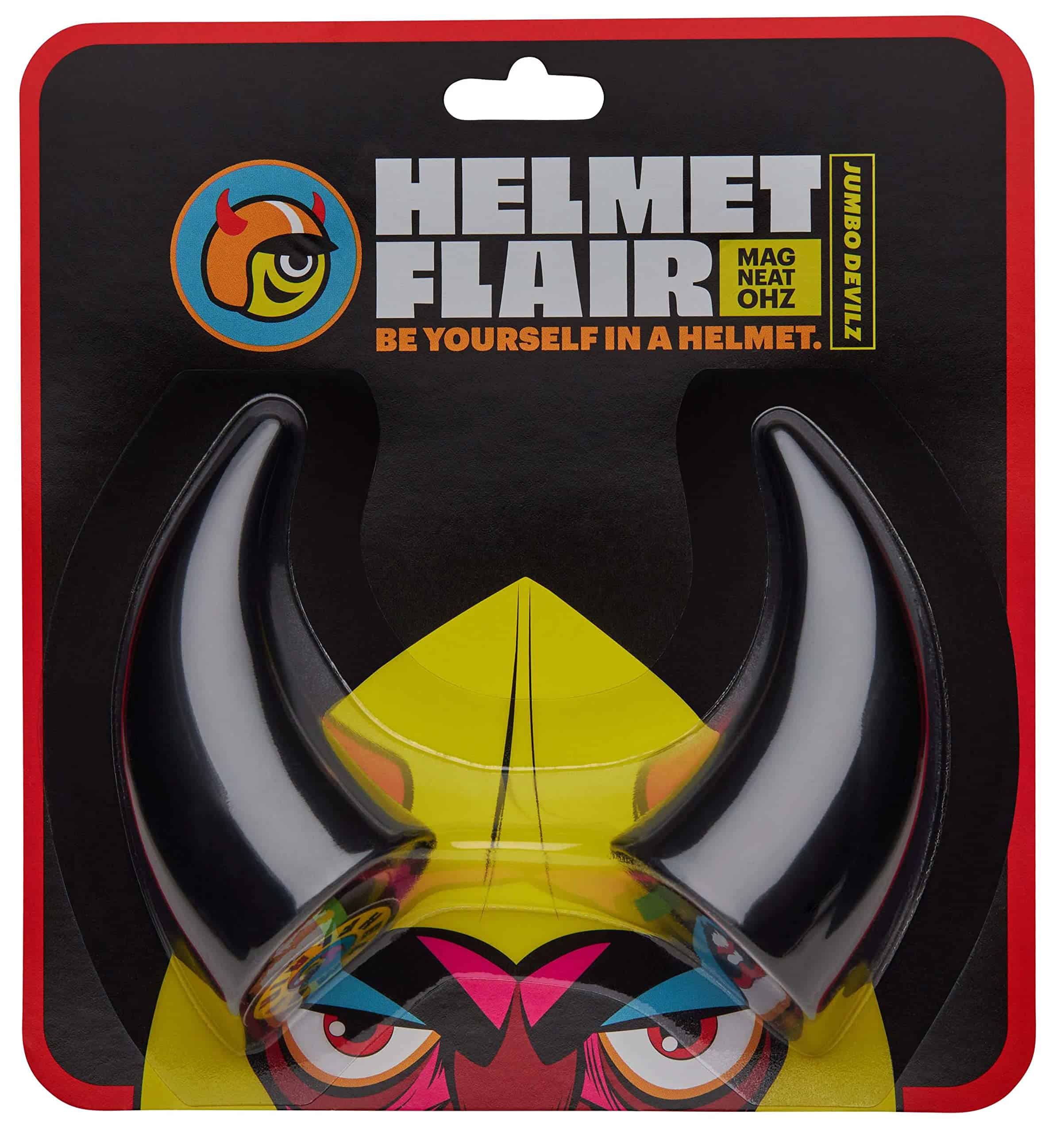 Cuernos de Diablo para Casco Helmet Flair MagNeatOhz Large - Imagen 5