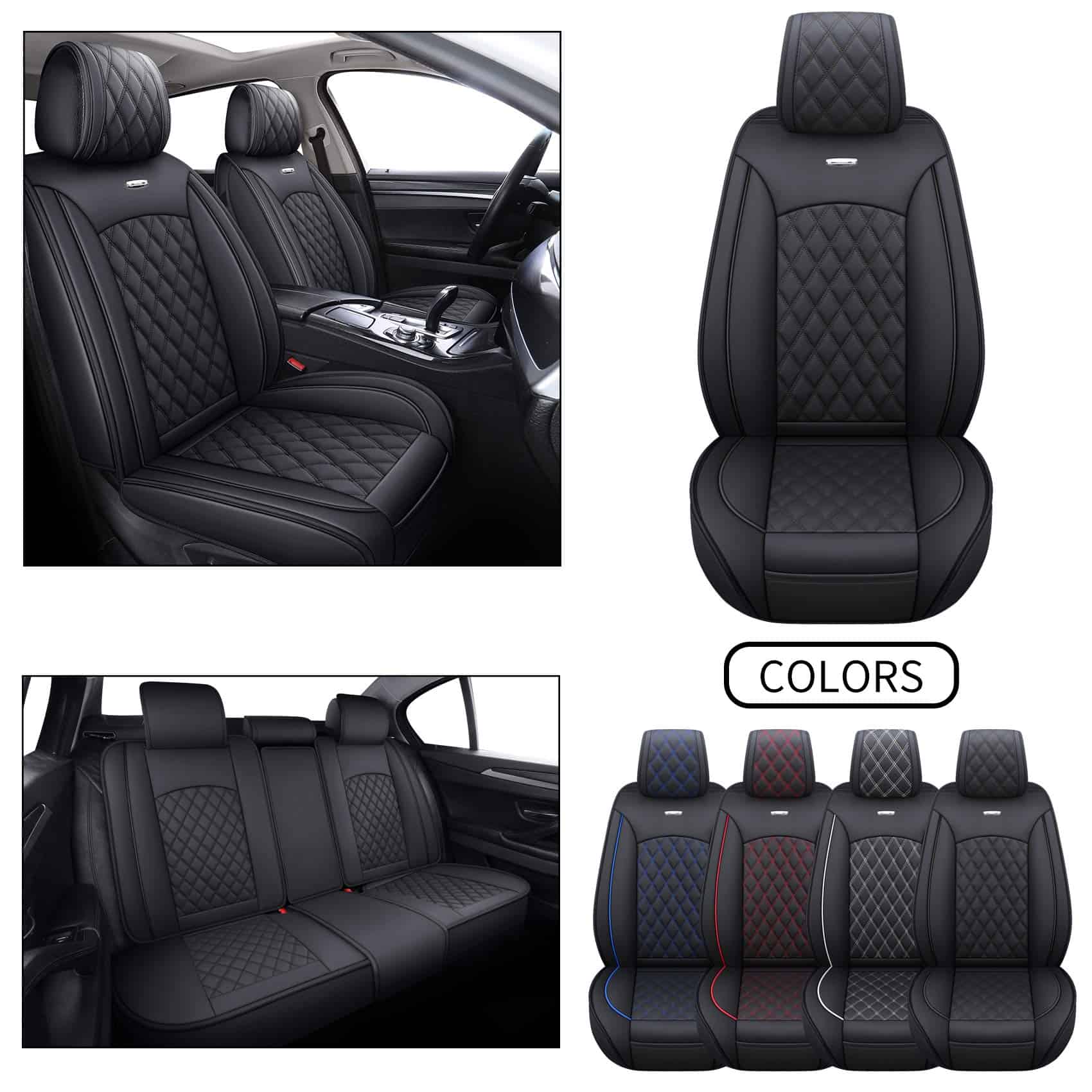 Cubiertas de asiento para automóvil YIERTAI Universal - Imagen 3