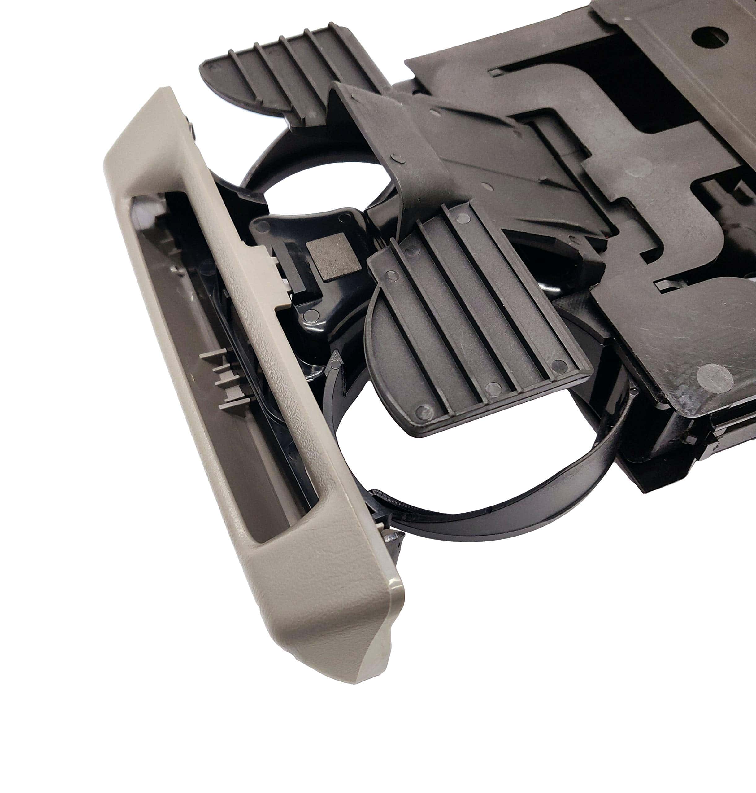 Portavasos de tablero frontal 5C3Z2504810AAD Gris Medio - Imagen 4