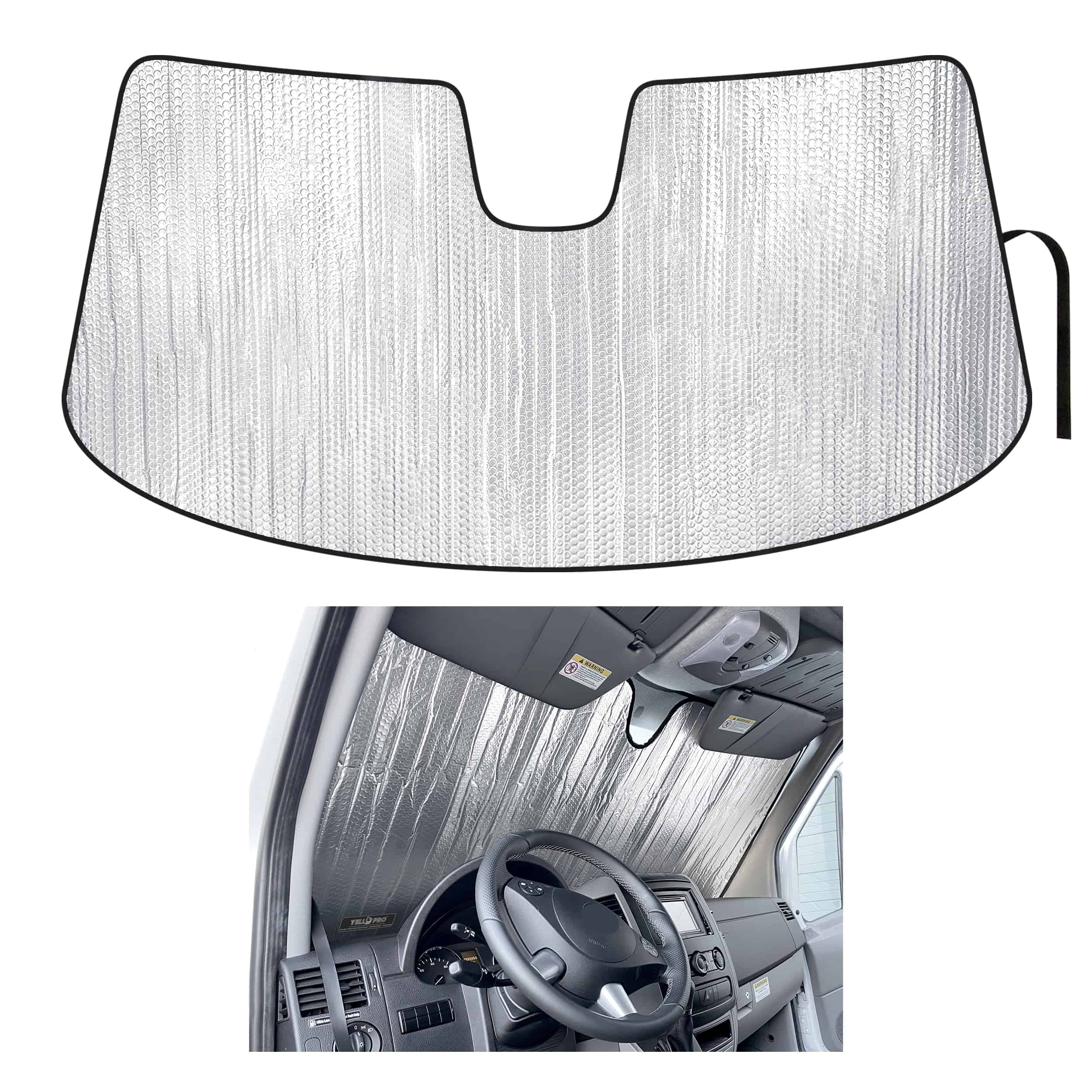 Parasol a medida para parabrisas de Mercedes Benz Sprinter