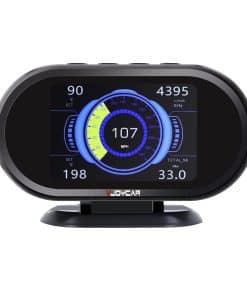 VJOYCAR V70 OBD2 Gauge Cluster HUD Heads Up Display,