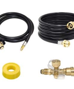 Kit de Adaptador de T de Latón de Propano Azdele Extend A