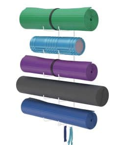Soporte de Pared para Foam Roller y Tapete de Yoga