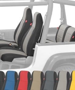 Juego de Fundas de Asiento de Neopreno -Gris
