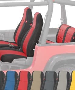 Conjunto de Fundas de Asiento de Neopreno -Rojo
