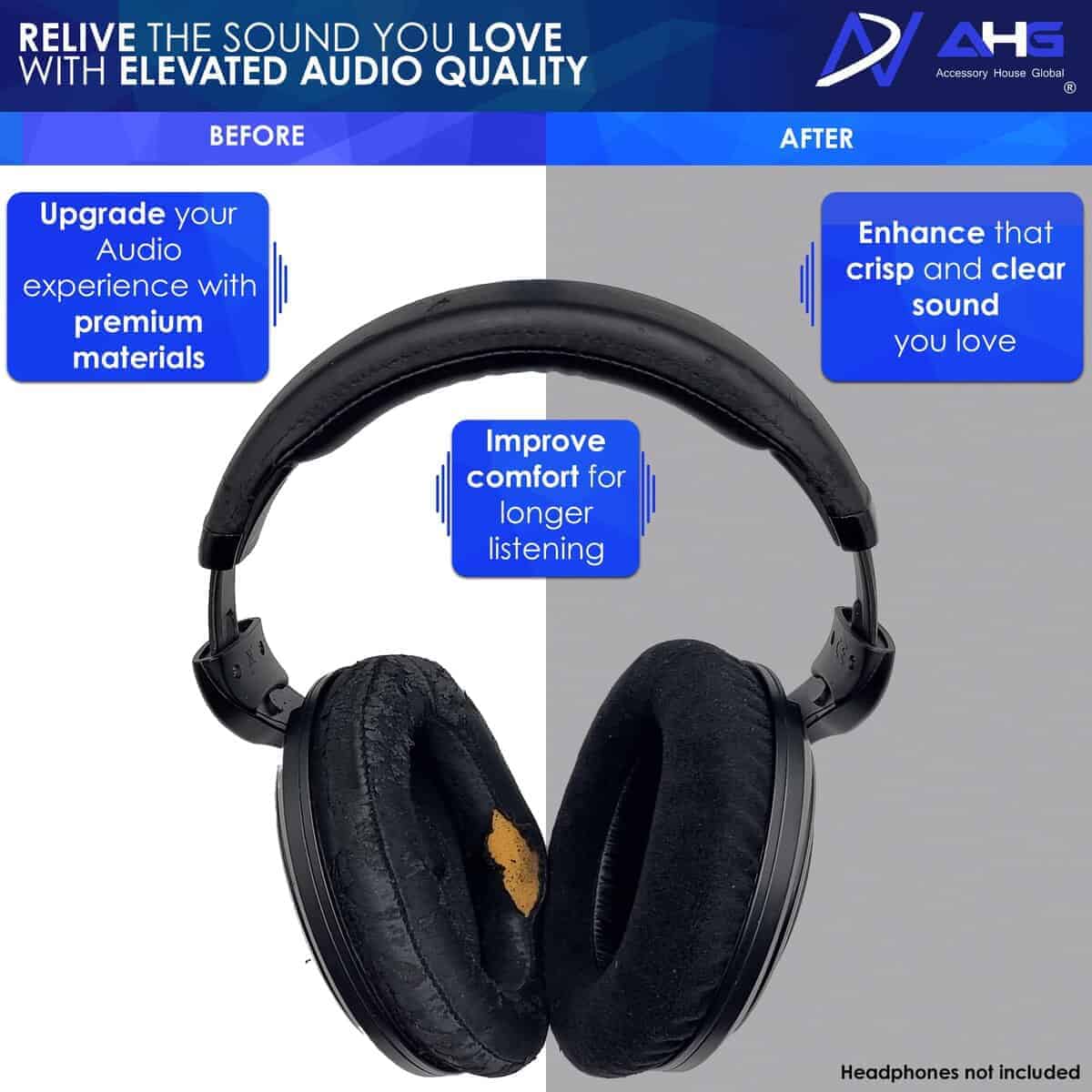 Almohadillas de Repuesto Premium HD 598 / HD 599 Compatible - Imagen 5